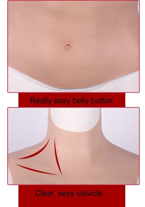 C Cup Half Body Silicone Breast Plate - Product Details 1