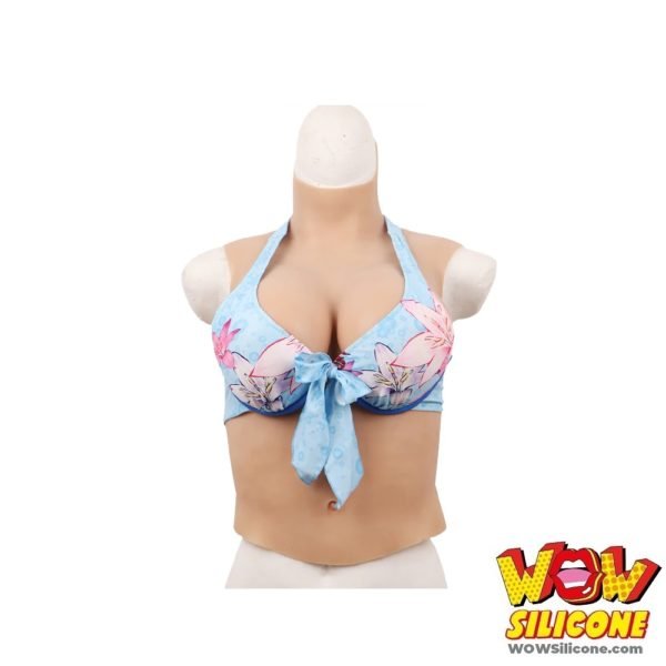 D Cup Half Body Silicone Breast Plate