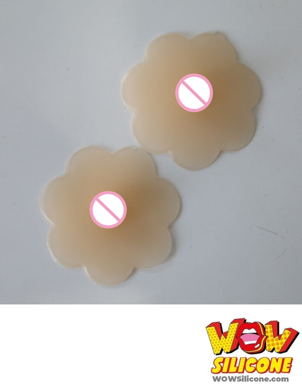 Flower Shaped Silicone Nipple Covers
