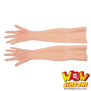 Realistic Silicone Long Gloves