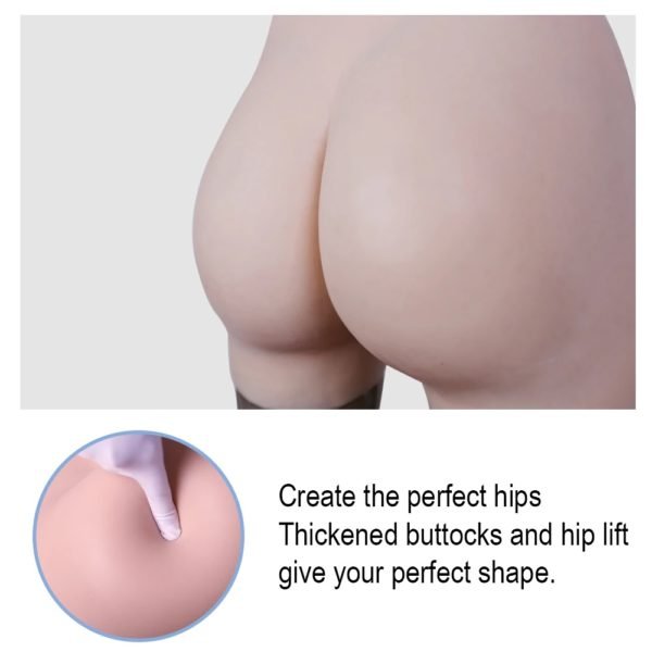 Realistic Silicone Vagina Shorts - Buttocks