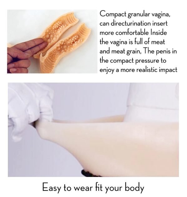 Realistic Silicone Vagina Shorts - Product Details