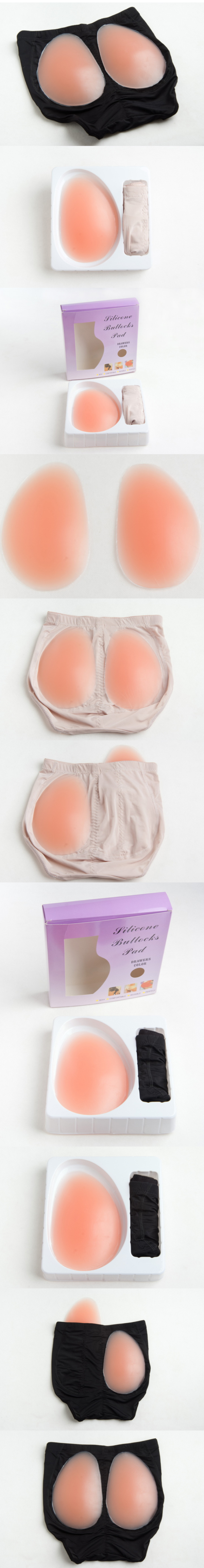 Silicone Buttocks Padded Panties