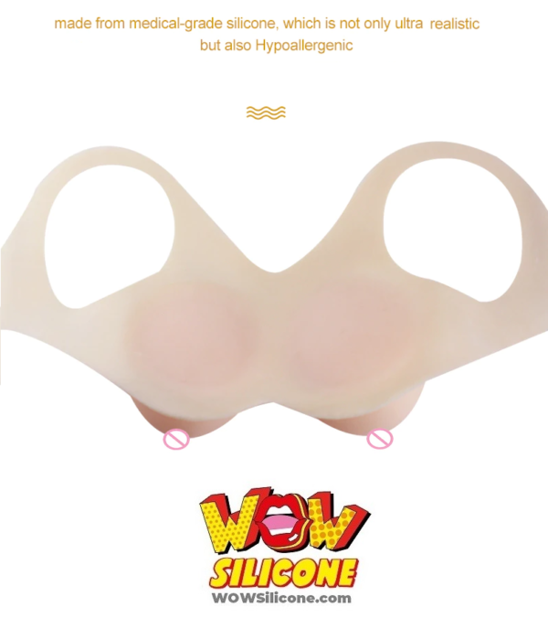 Strap On Silicone Breast Forms