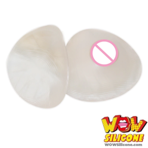 Transparent Triangle Silicone Breast Forms