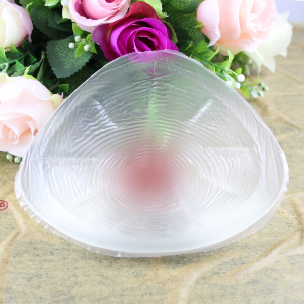 Transparent Silicone Breast Forms - Back