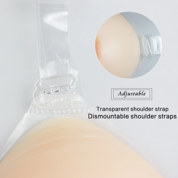 Adjustable Strap On Fake Boobs Silicone Breastform